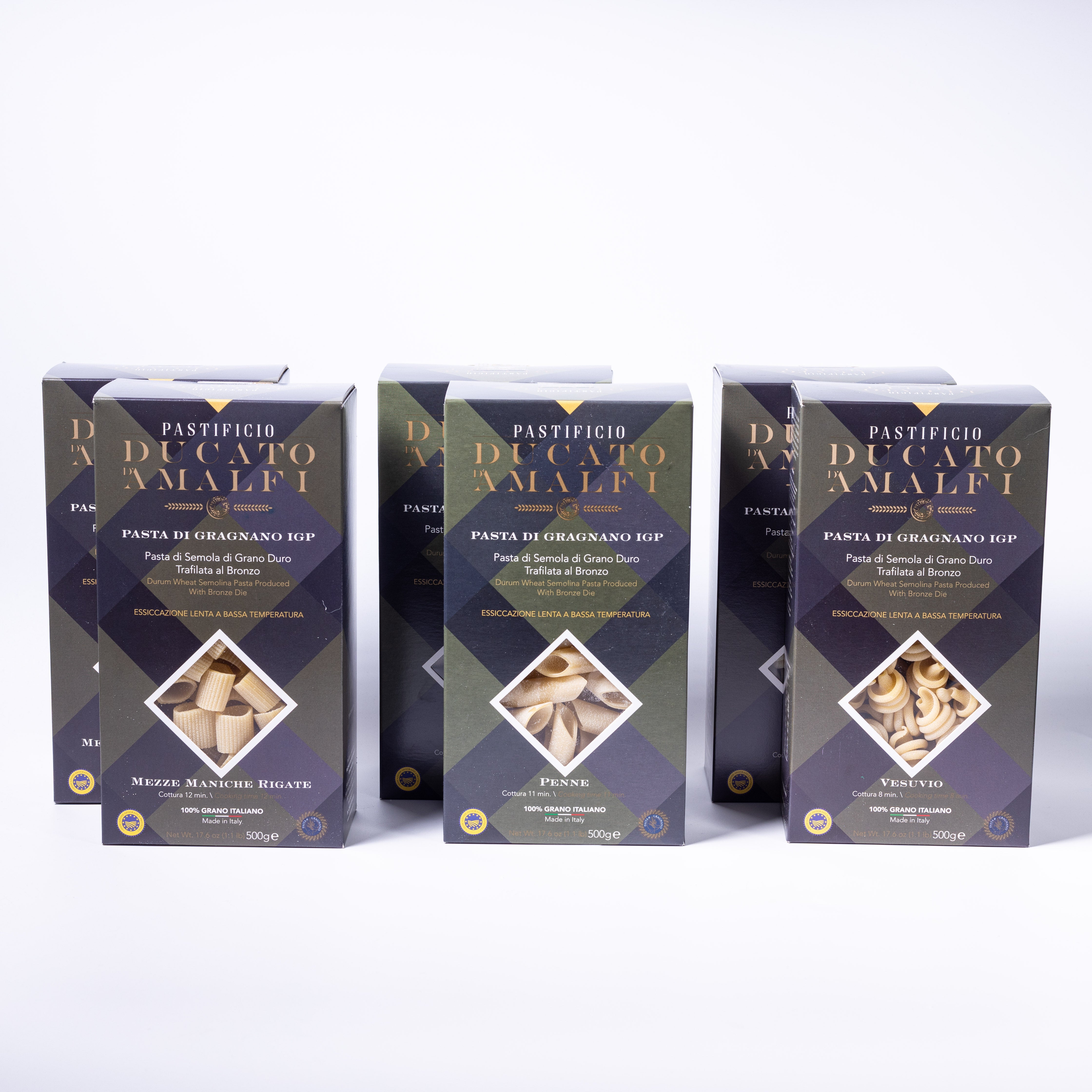 Pastificio Ducato D'Amalfi Pasta Bundle 6x "KURZ"