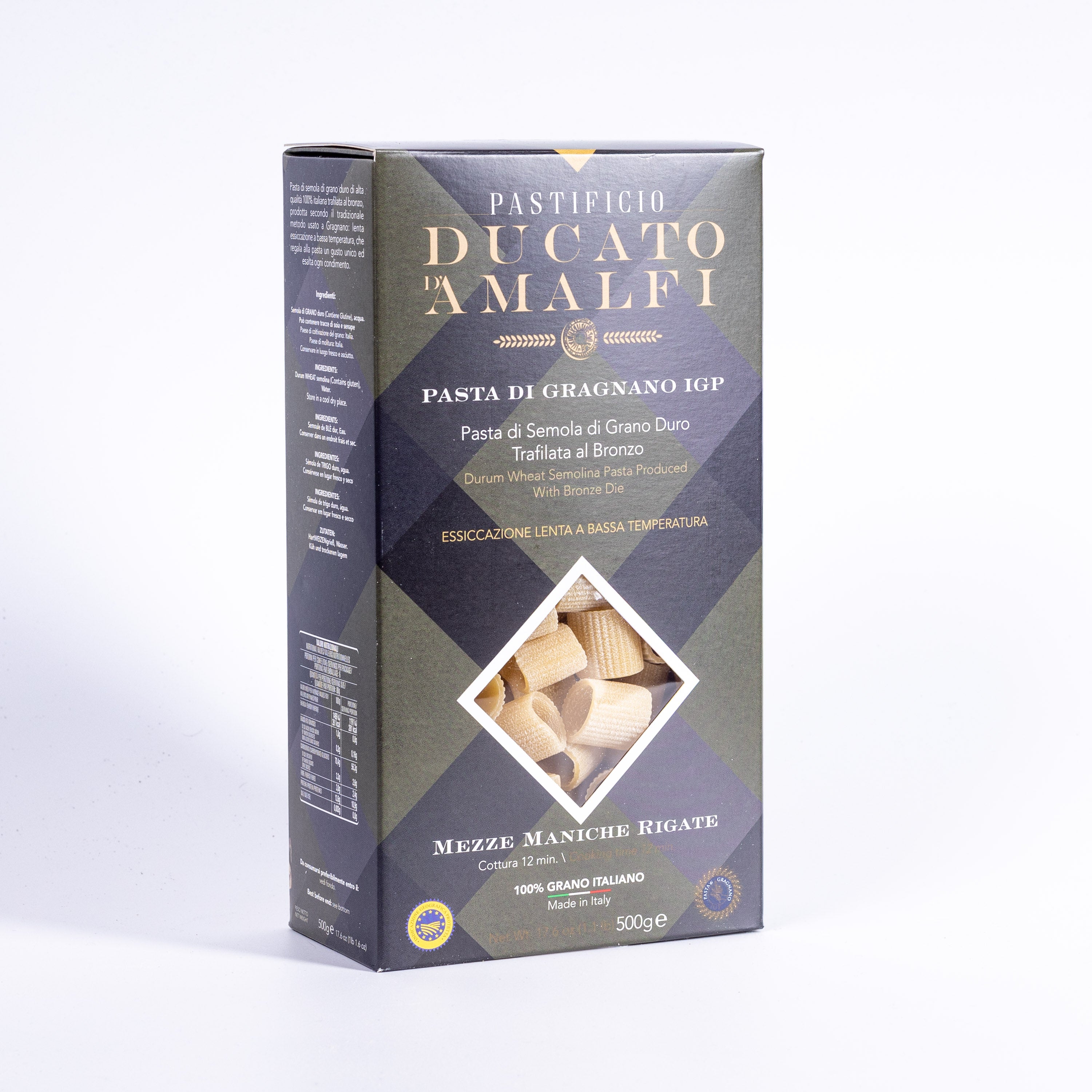 Pastificio Ducato D'Amalfi Mezze Maniche Rigate IGP