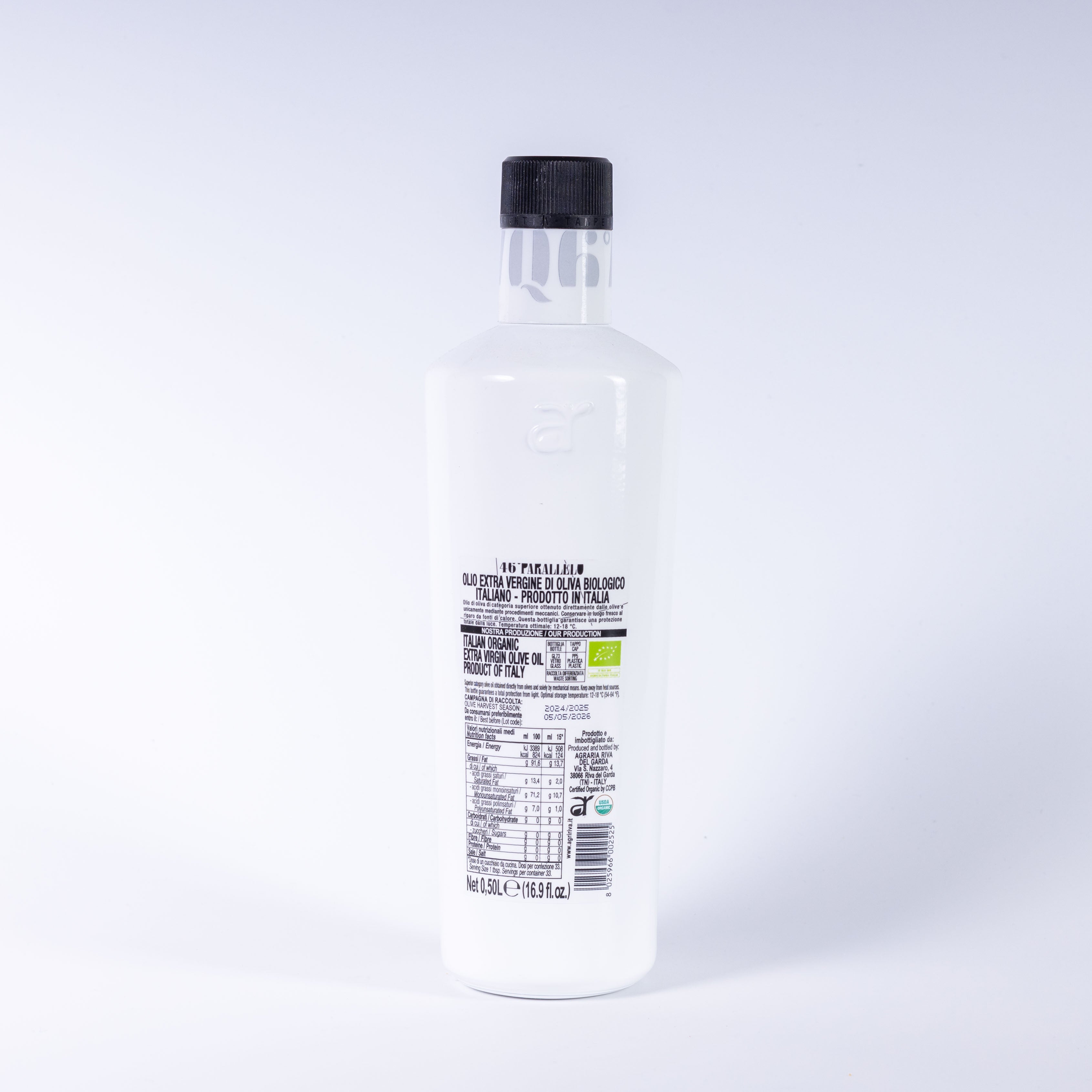 Riva del Garda Olio Bio 46° Parallelo Olivenöl