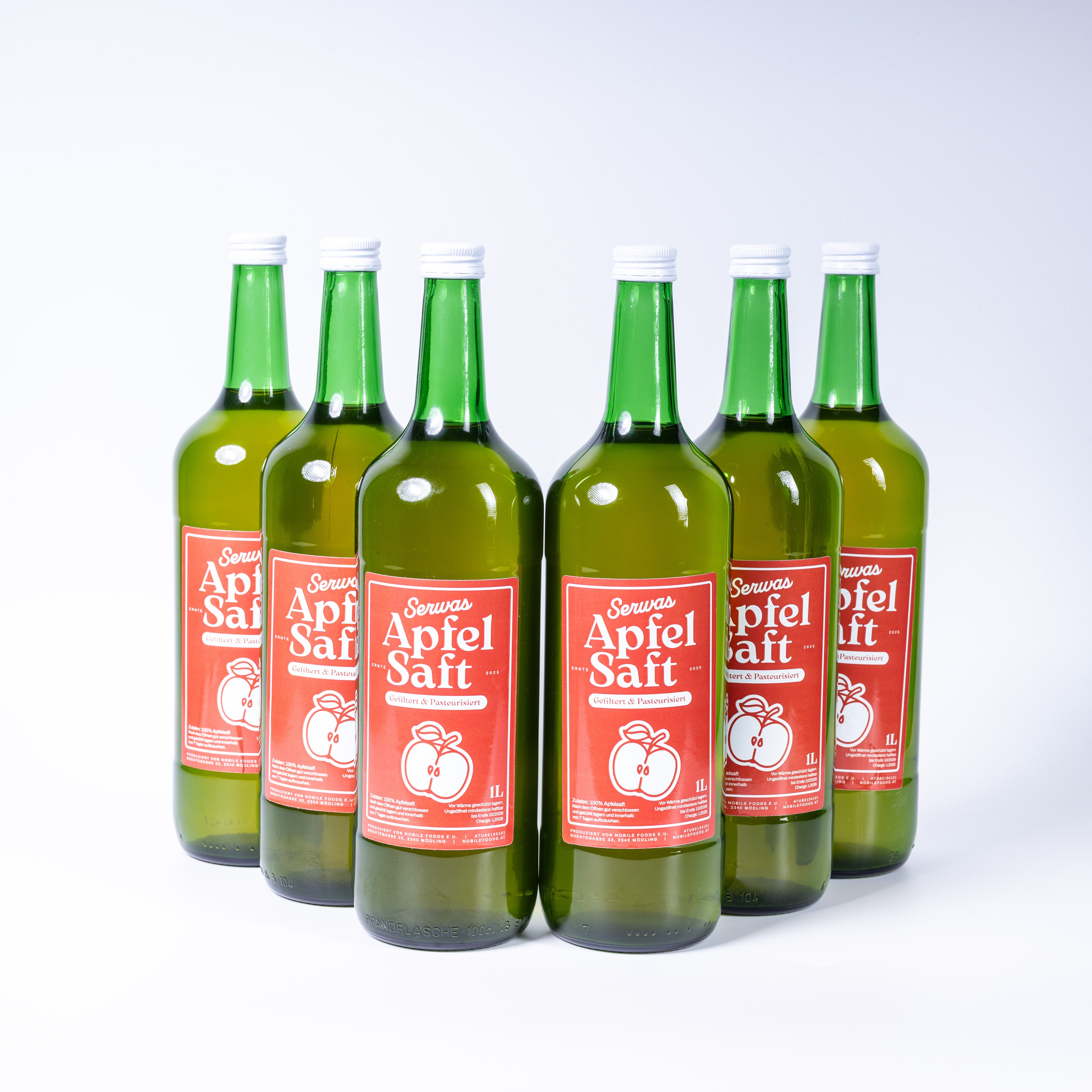 Nobile Apfelsaft 1L - 100% unbehandelte steirische Äpfel