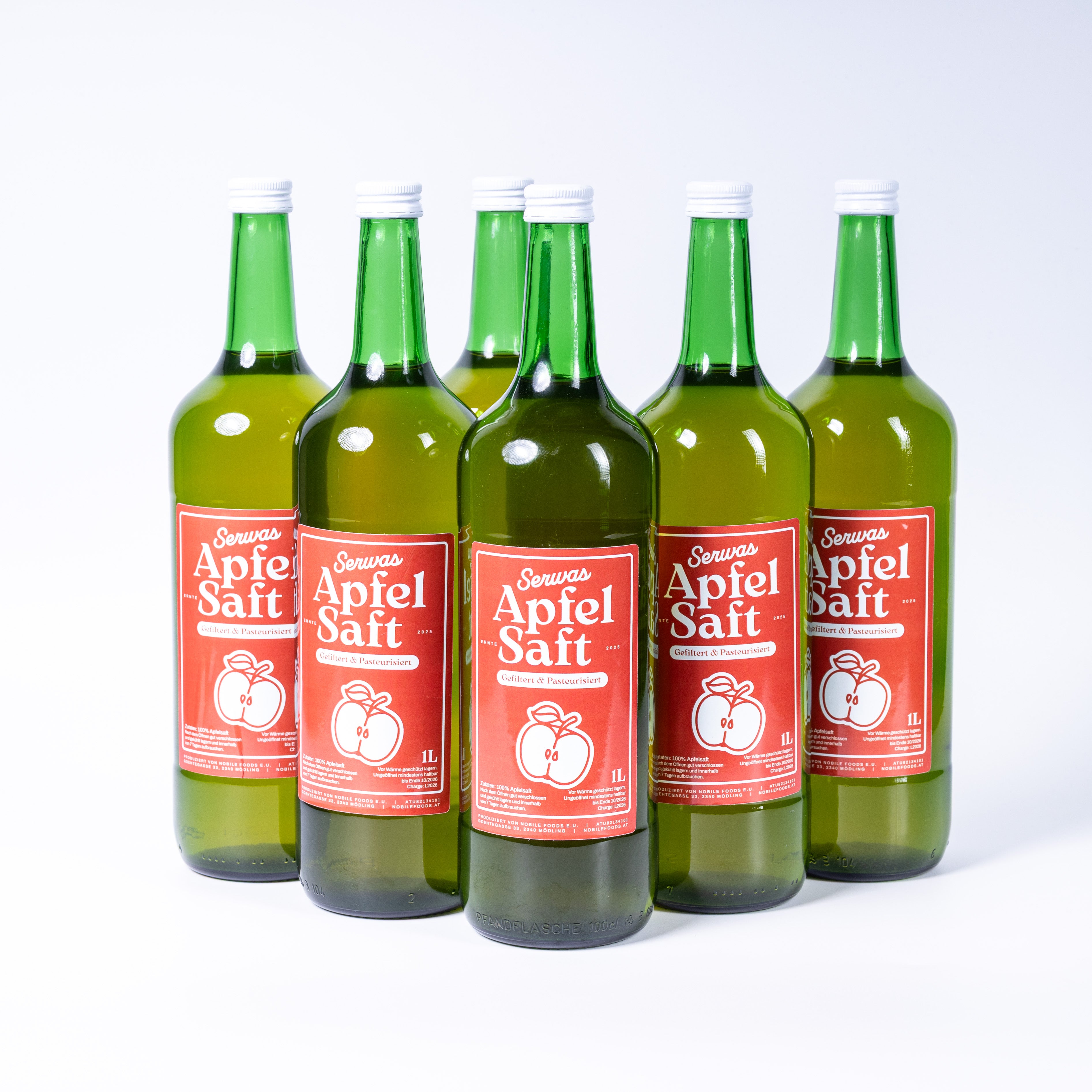 Nobile Apfelsaft 1L - 100% unbehandelte steirische Äpfel