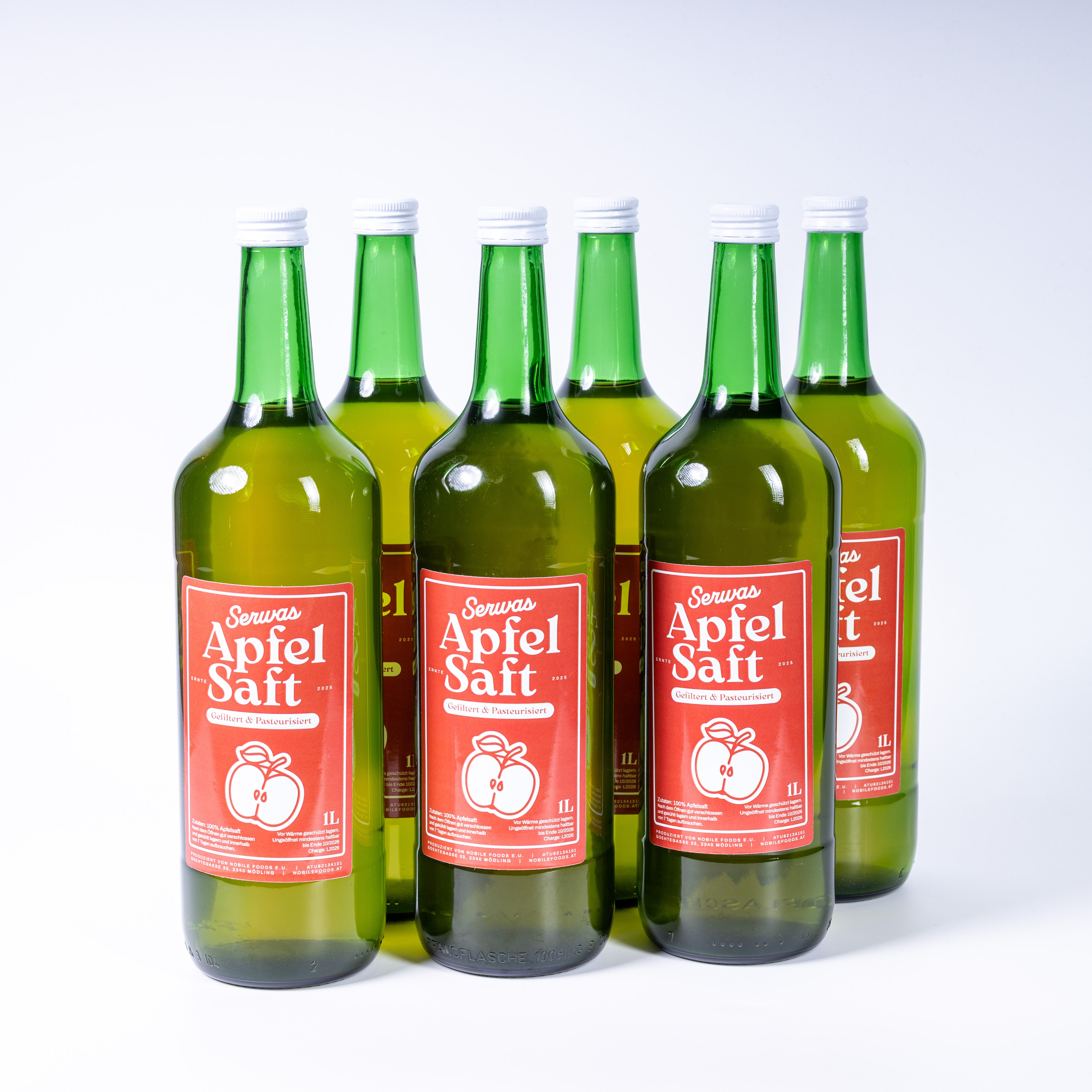 Nobile Apfelsaft 1L - 100% unbehandelte steirische Äpfel