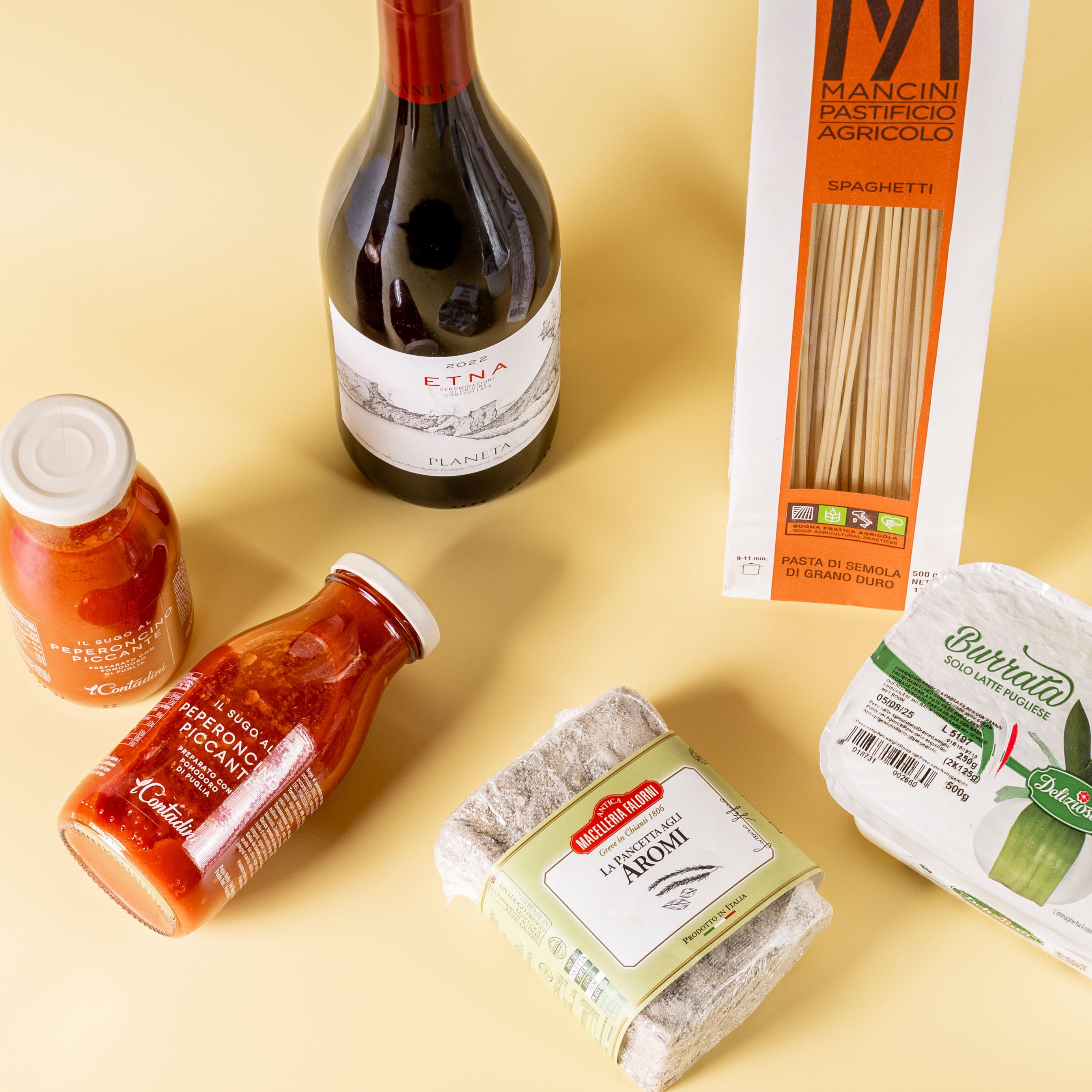 Mi Chiamo Nobile Welcome Package "Spaghetti all'Amatriciana"