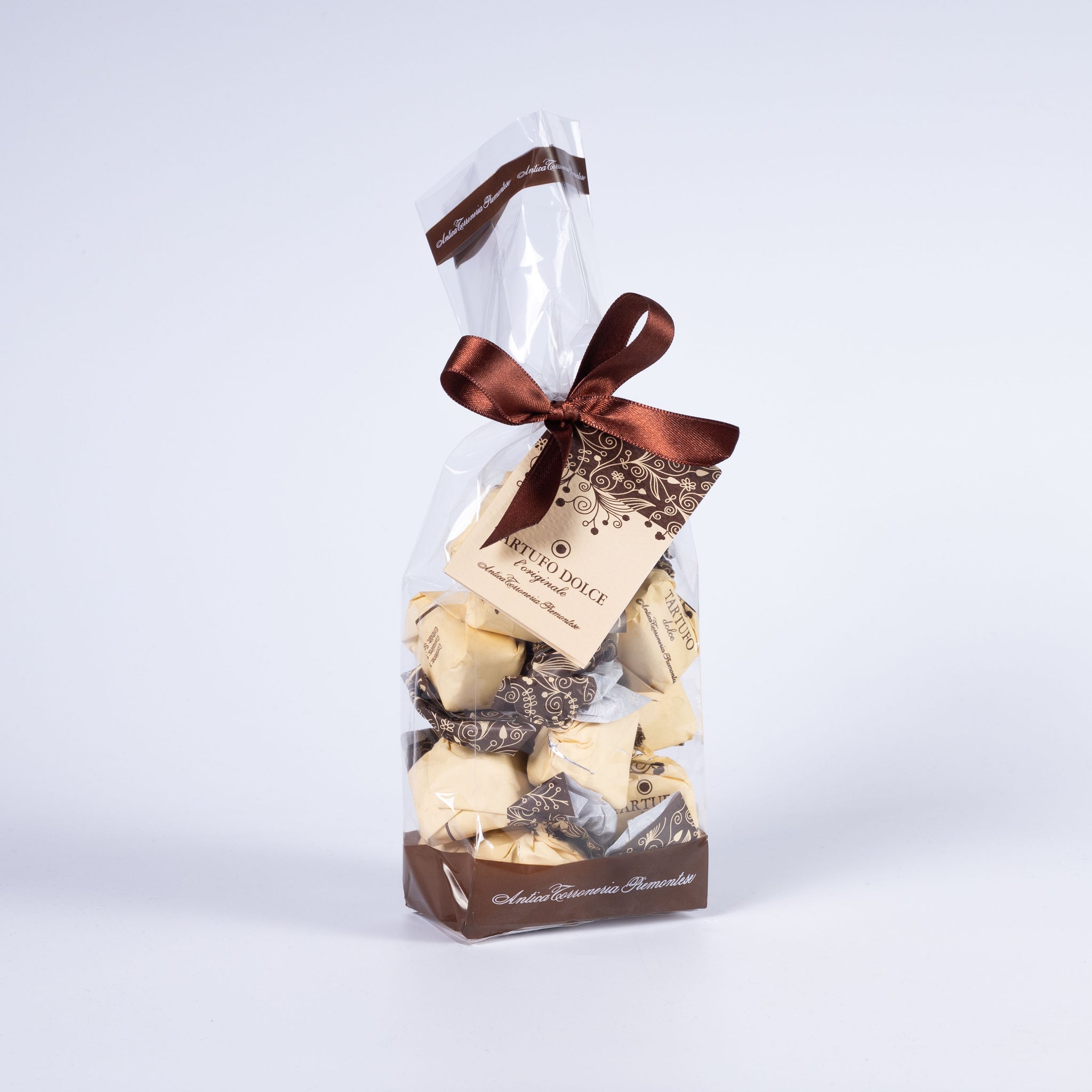 Antica Torroneria Piemontese Pralina Tartufi Dolci nero