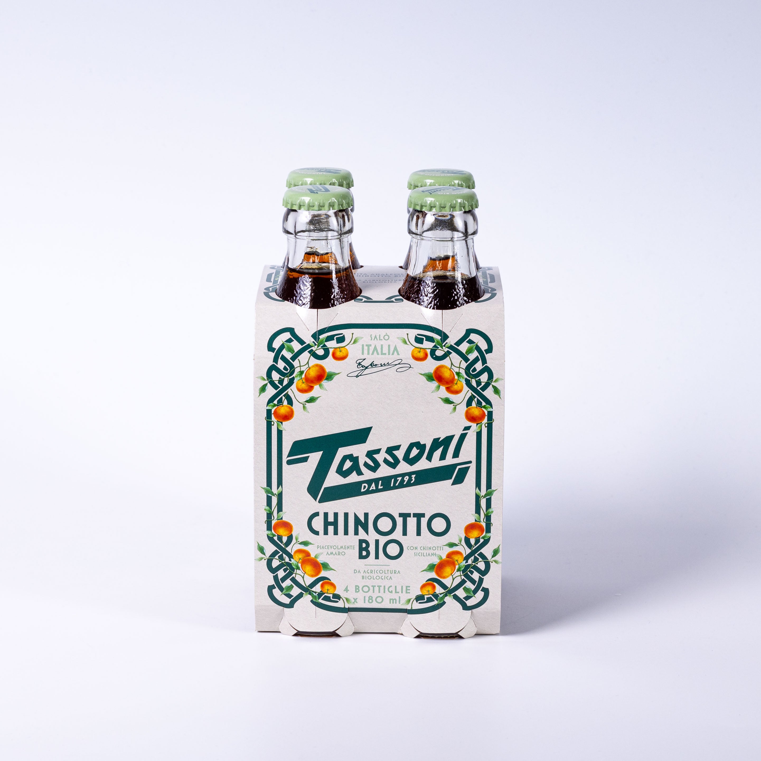 Tassoni Bio Chinotto 4x180ml