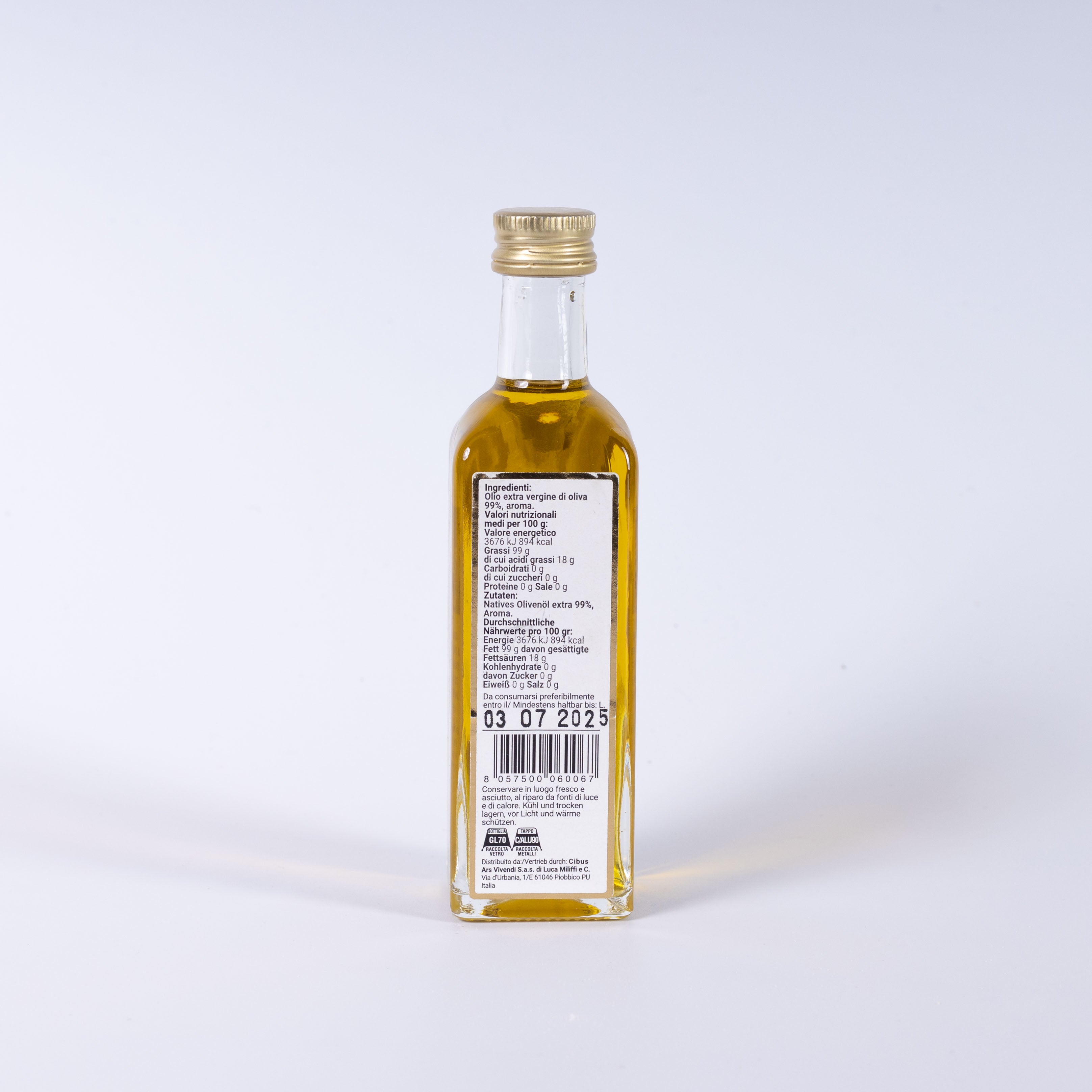 Cibus Olivenöl mit weißem Trüffel