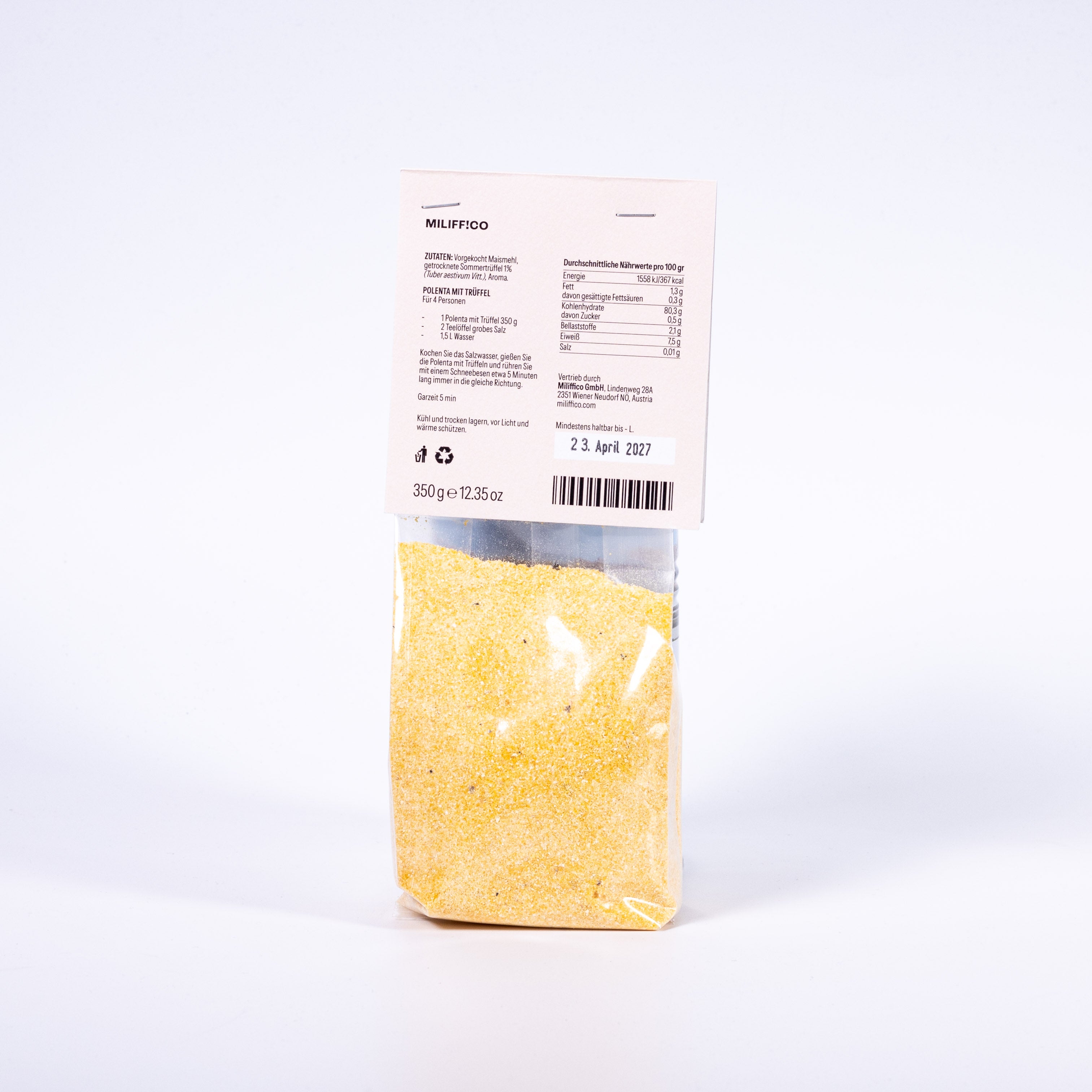 Miliffico Trüffelpolenta